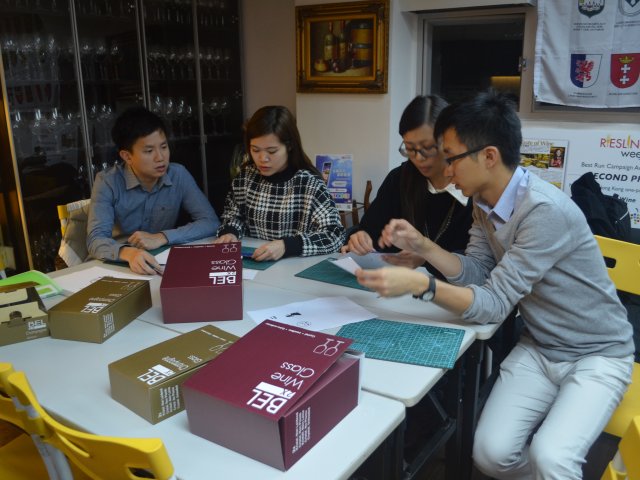 2015-12-30 Glass Etching cum Wine Tasting Workshop